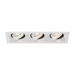 Eurofase BTGO-3-T Baby Tango 3 Light 15W LED Flat Gimbal Trim, Frosted Lens - White