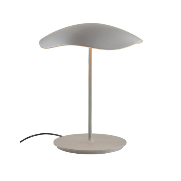 Bover Valentina M/29 1-lt 11" Tall LED Table Lamp-Light Grey/White