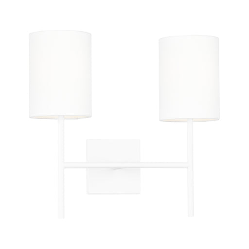 Visual Comfort BW1012 Key 2-lt 16" Medium Wall Sconce - Matte White