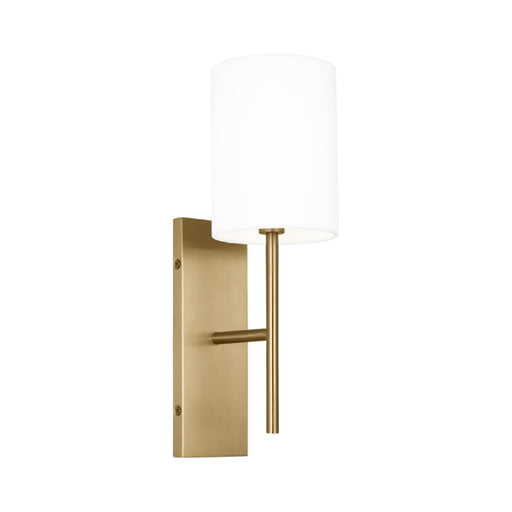 Visual Comfort BW1021 Key 1-lt 16" Tall Small Wall Sconce - Burnished Brass