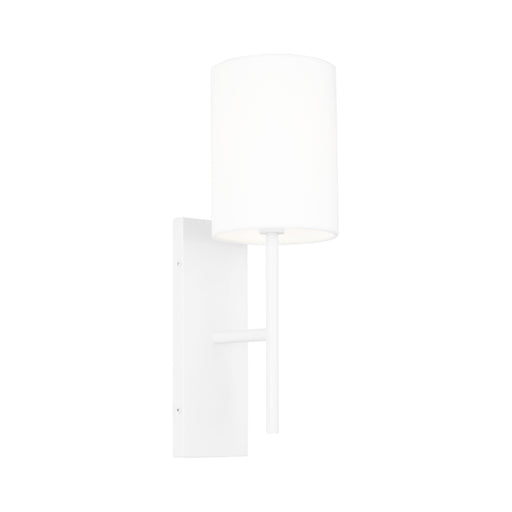 Visual Comfort BW1021 Key 1-lt 16" Tall Small Wall Sconce - Matte White