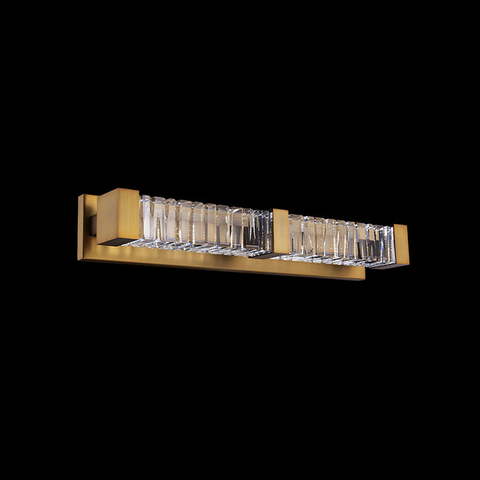 Schonbek Beyond BWS11226 Guild 2-lt 26" LED Bath Light - Aged Brass