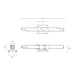 Schonbek Beyond BWS18524 Traverse 24" LED Bath Vanity, 4CCT Selectable