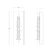 Schonbek Beyond BWS21518 Bergy 18" Tall LED Wall Sconce, 4CCT Selectable