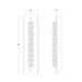 Schonbek Beyond BWS21524 Bergy 24" Tall LED Wall Sconce, 4CCT Selectable