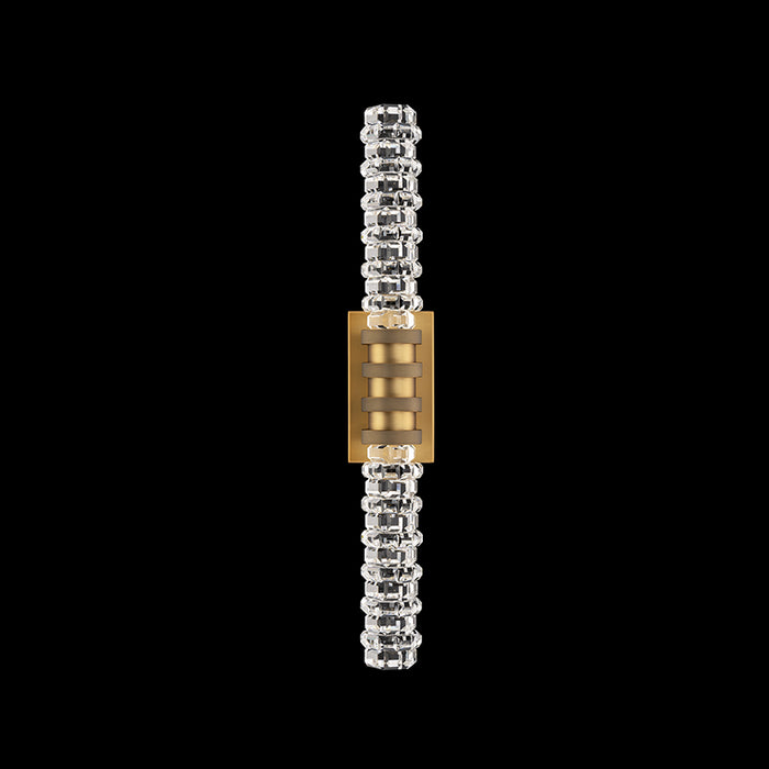 Schonbek Beyond BWS60528 Kemberly 28" LED Wall Sconce, 4CCT Selectable - Aged Brass