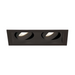Eurofase BTGO-2-T Baby Tango 2 Light 10W LED Flat Gimbal Trim, Clear Lens - Black