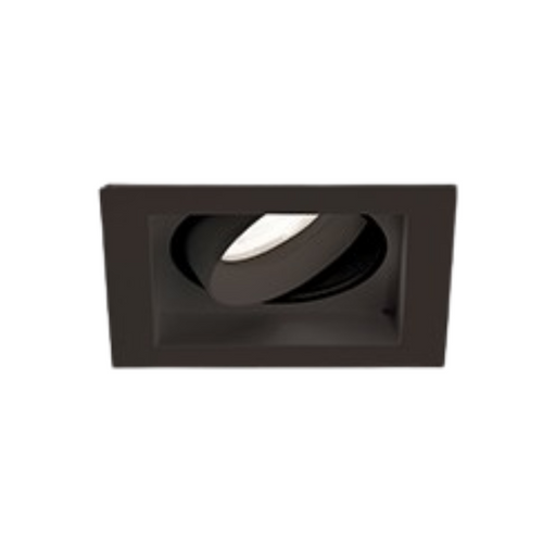 Eurofase BTGO-1S-T Baby Tango 1 Light 10W Square LED Flat Gimbal Trim, Solite Lens - Black