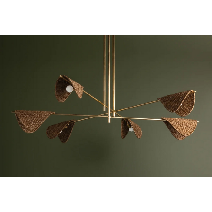 Troy F1060 Barnaby 6-lt 60" Chandelier