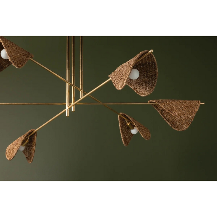 Troy F1060 Barnaby 6-lt 60" Chandelier
