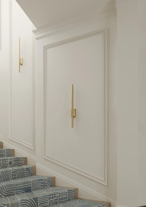 Hudson Valley 1027 Bernard 1-lt 27" Tall LED Wall Sconce