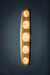 Corbett 472-05 Bezel 5-lt 31" Tall LED Wall Sconce