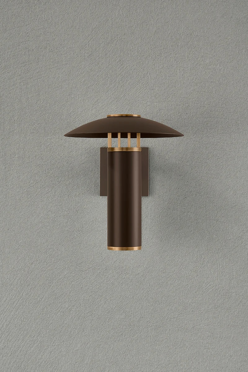 Troy B7912 Birk 1-lt 12" Tall Outdoor Wall Sconce