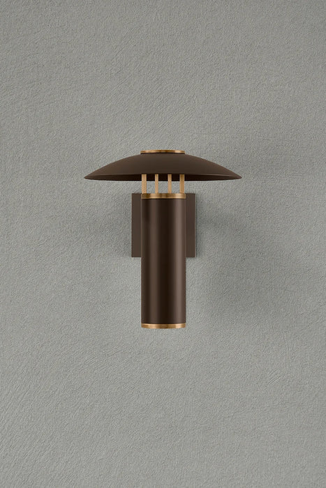 Troy B7912 Birk 1-lt 12" Tall Outdoor Wall Sconce