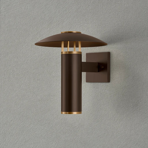 Troy B7912 Birk 1-lt 12" Tall Outdoor Wall Sconce