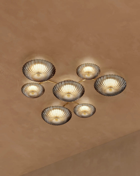 Corbett 512-52 Birmingham 7-lt 52" LED Semi Flush Mount