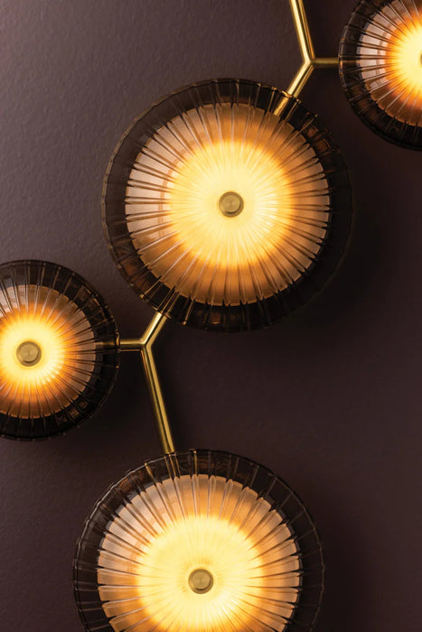 Corbett 512-05 Birmingham 5-lt 40" Tall LED Wall Sconce