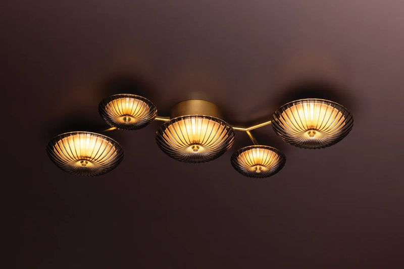 Corbett 512-05 Birmingham 5-lt 40" Tall LED Wall Sconce
