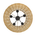 Hinkley 10385-LV Luca 5-lt 28" LED Outdoor Chandelier - Black/Camel Ratten