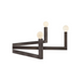 Hinkley 45049 Ezra 8-lt 50" LED Chandelier - Black Oxide