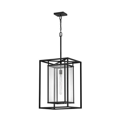 Hinkley 2592-LL Max 1-lt 17" LED Outdoor Hanging Lantern - Black