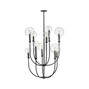 Hinkley 30527 Alchemy 10-lt 30" LED Chandelier - Black