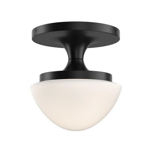 Hinkley 47811 Knox 1-lt 8" LED Semi-Flush Mount - Black