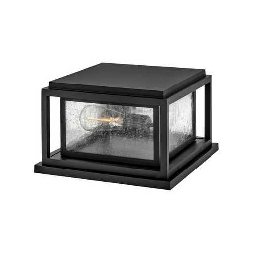 Hinkley 1008-LV Republic 2-lt 12" LED Outdoor Pier Mount Lantern - Black