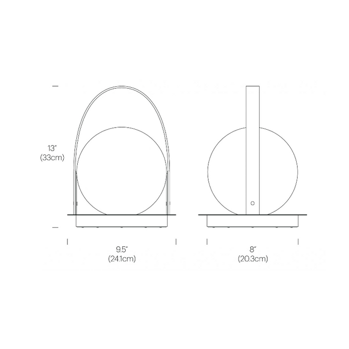 Pablo Designs Bola LED Lantern
