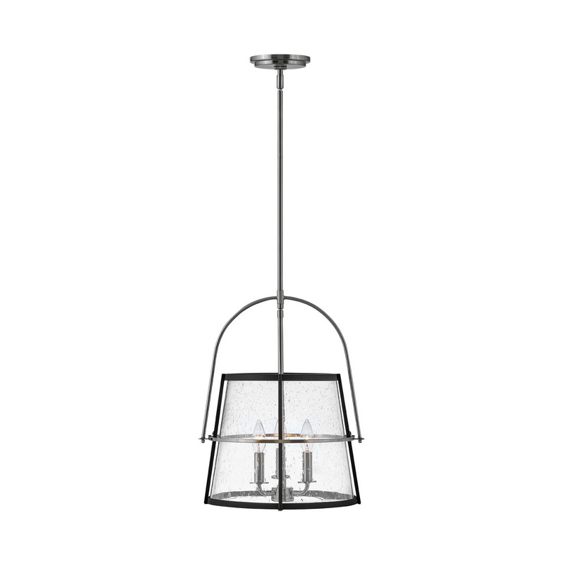 Hinkley 38113 Tournon 3-lt 15" LED Pendant - Brushed Nickel