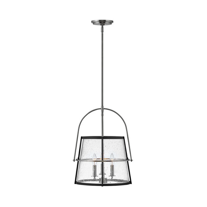 Hinkley 38113 Tournon 3-lt 15" LED Pendant - Brushed Nickel