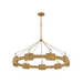 Hinkley 34108 Raffi 9-lt 48" LED Chandelier - Burnished Gold