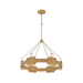 Hinkley 34106 Raffi 6-lt 30" LED Chandelier - Burnished Gold