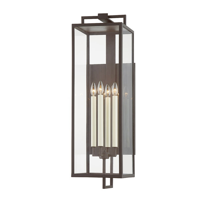 Troy B6384 Beckham 4-lt 34" Tall Outdoor Wall Sconce