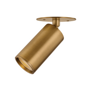 Troy C1305 Caleb 1-lt 5" LED Flush Mount - Patina Brass