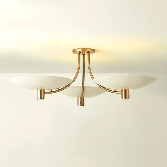 Troy C1441 Wolfe 3-lt 41" Semi Flush Mount