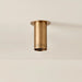Troy C1505 Berg 1-lt 5" Flush Mount - Patina Brass