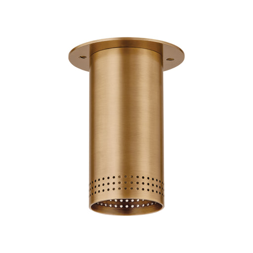 Troy C1505 Berg 1-lt 5" Flush Mount - Patina Brass