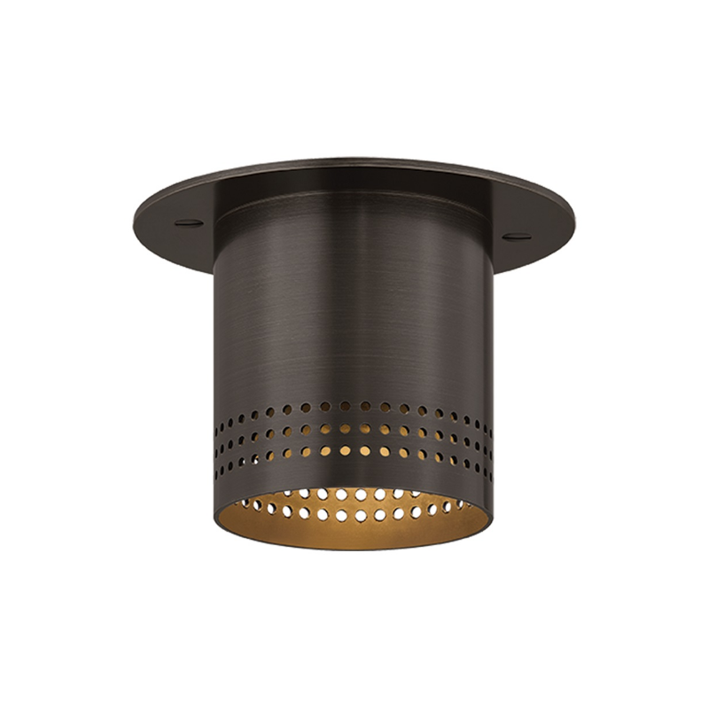 Troy C1508 Berg 1-lt 5" Flush Mount - Bronze