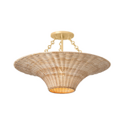 Troy C2425 Ketan 1-lt 25" Semi-Flush