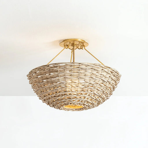 Troy C3318 Campo 1-lt 18" Semi Flush Mount
