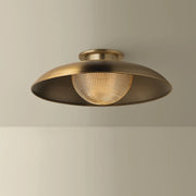 Troy C4118 Braxton 1-lt 18" Semi Flush Mount