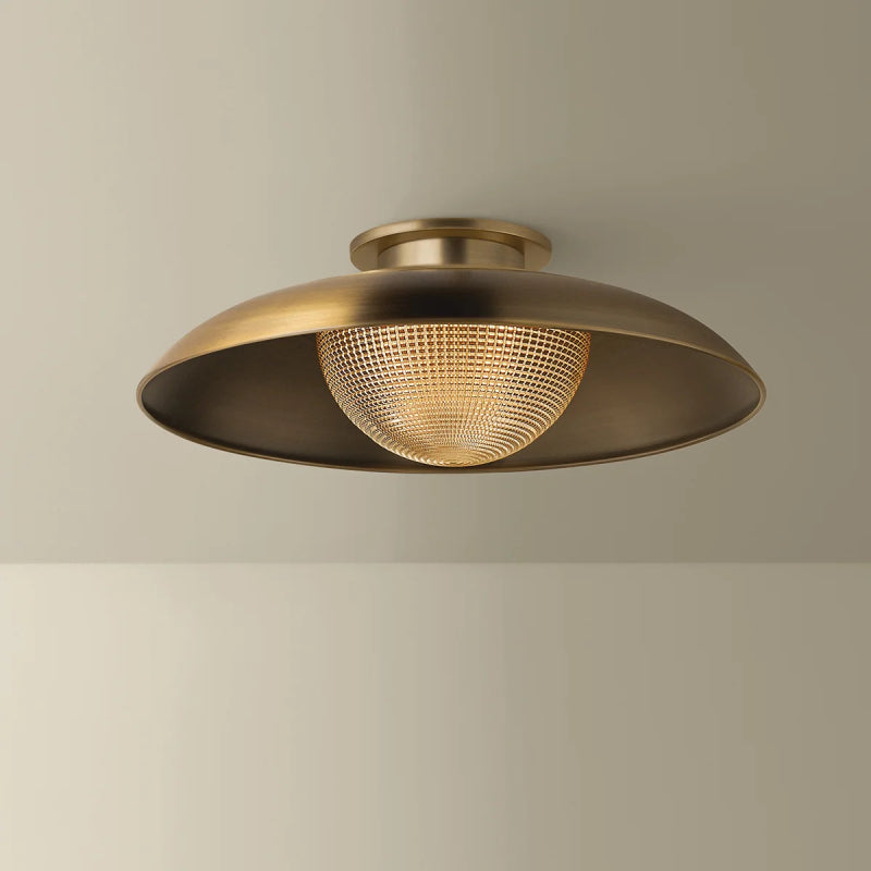 Troy C4118 Braxton 1-lt 18" Semi Flush Mount