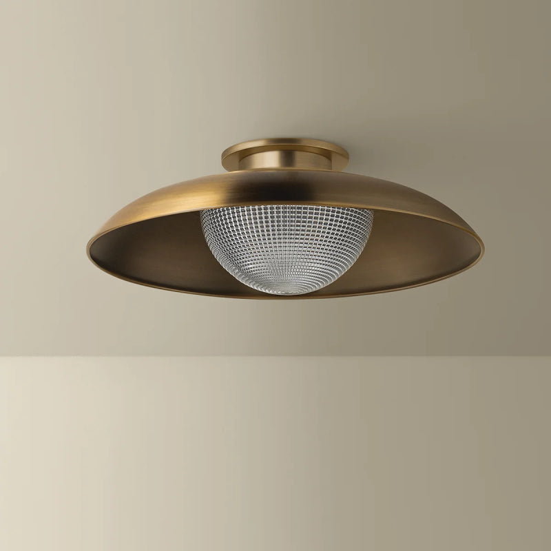 Troy C4118 Braxton 1-lt 18" Semi Flush Mount