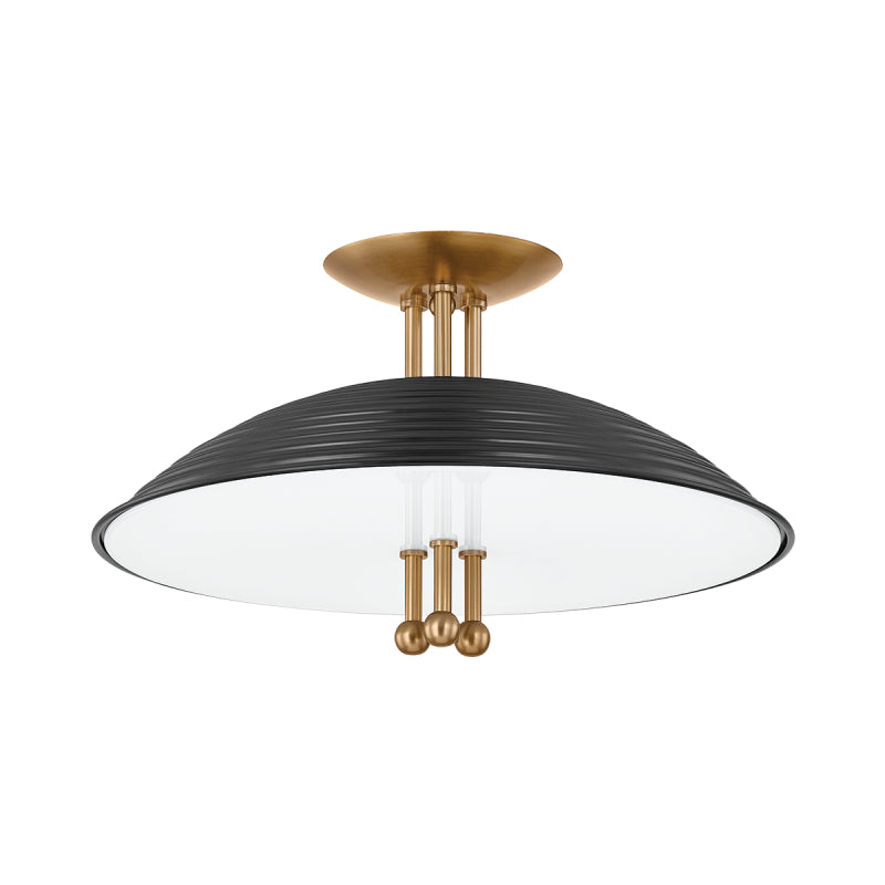 Troy C4416 Larkin 3-lt 16" Semi Flush Mount