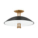 Troy C4416 Larkin 3-lt 16" Semi Flush Mount