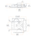 DMF C Series 4" LED Round New Construction Downlight w/ Emergency Remote Test Switch, 1000lm