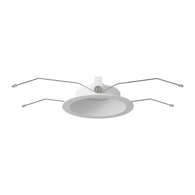 DMF C Series 6" LED Round New Construction Downlight w/ Emergency Remote Test Switch, 1000/1500/2000lm Selectable