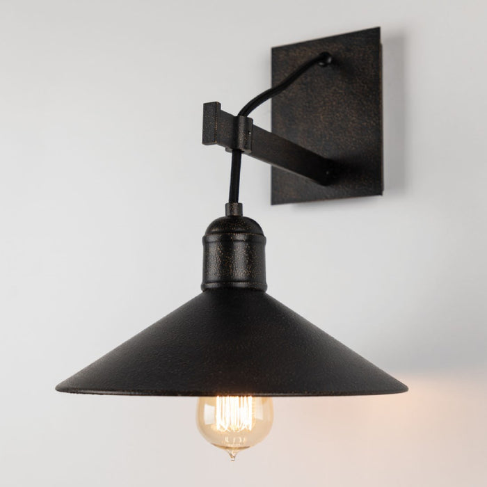 Troy B5421 Mccoy 1-lt 14" Tall Wall Sconce