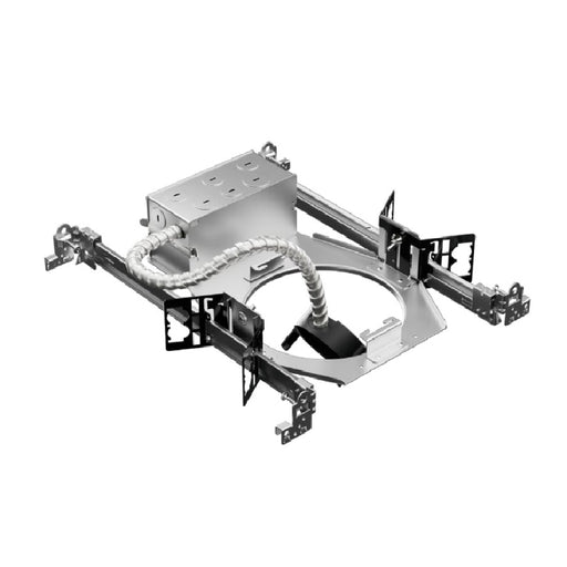 DMF C Series 6" LED Round New Construction Downlight w/ Emergency Remote Test Switch, 1000lm